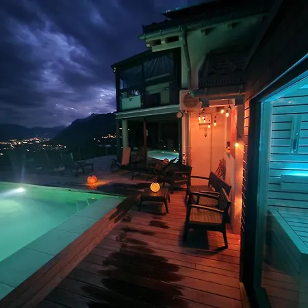 דירה Bella & Flocon & Carnotzet Private Pool & Min 1 Week (adults Only) Savièse