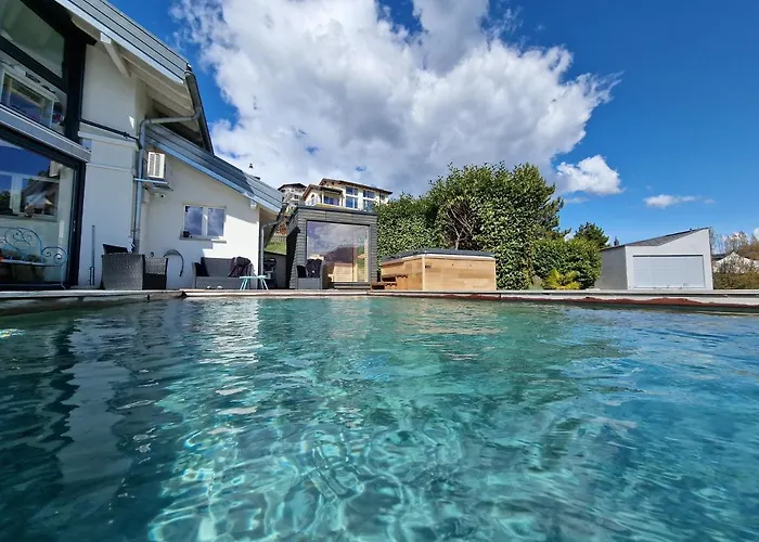 Bella & Flocon & Carnotzet Private Pool & Min 1 Week (adults Only) דירה Savièse